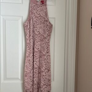 GUESS Pink Lace Dress